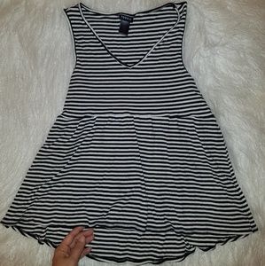Torrid striped stretch tank top. 3 plus